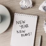 New Year new plans goede voornemens