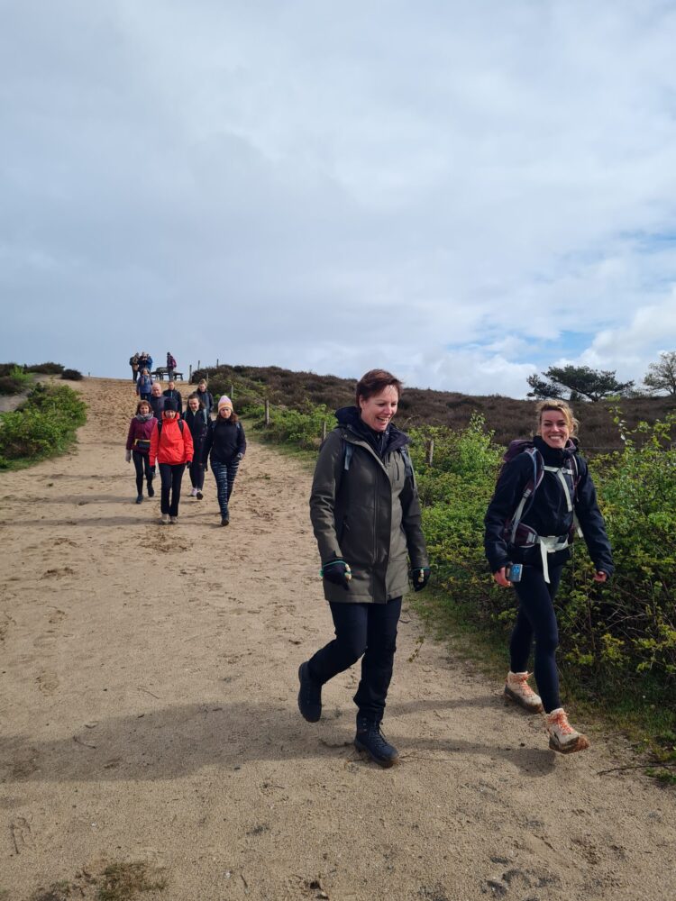 wandelen tijdens buitenweekend